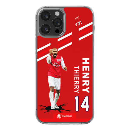 Coque joueur THIERRY HENRY ARSENAL - TEAMCOQUES