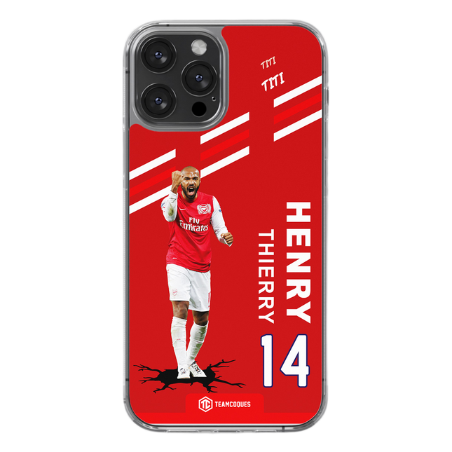 Coque joueur THIERRY HENRY ARSENAL - TEAMCOQUES