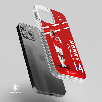 Coque joueur THIERRY HENRY ARSENAL - TEAMCOQUES