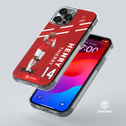 Coque joueur THIERRY HENRY ARSENAL - TEAMCOQUES