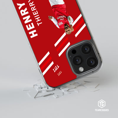 Coque joueur THIERRY HENRY ARSENAL - TEAMCOQUES