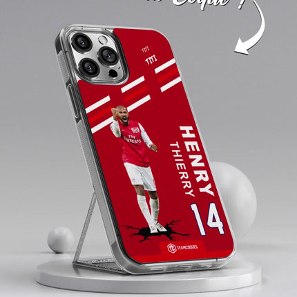 Vidéo Coque joueur THIERRY HENRY ARSENAL - TEAMCOQUES