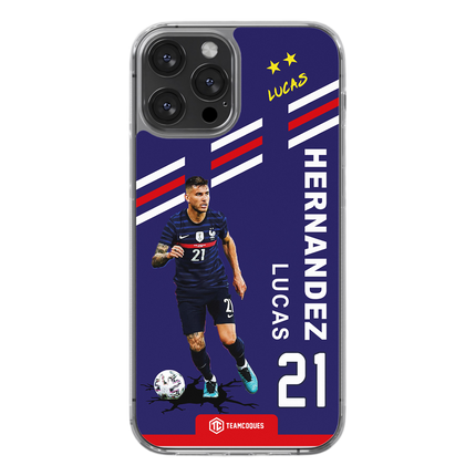 Coque joueur LUCAS HERNANDEZ EQUIPE DE FRANCE EDF - TEAMCOQUES