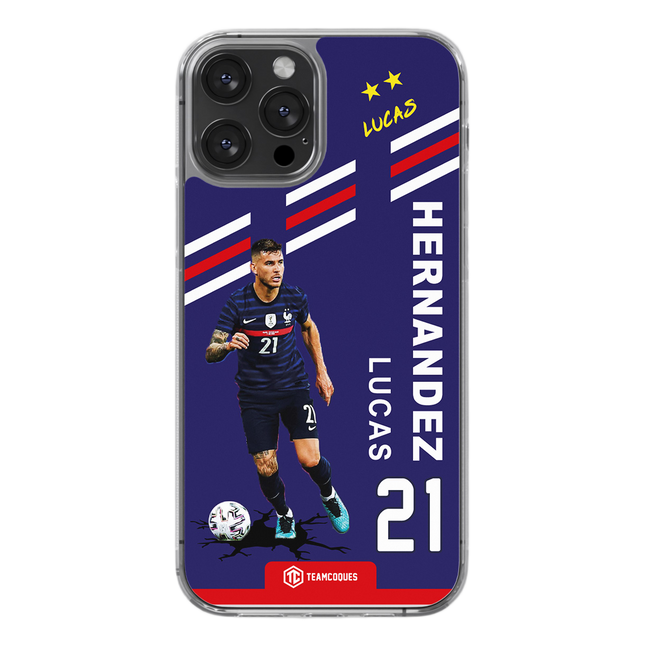 Coque joueur LUCAS HERNANDEZ EQUIPE DE FRANCE EDF - TEAMCOQUES