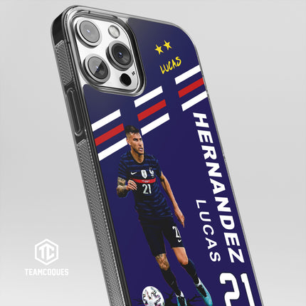 Coque joueur LUCAS HERNANDEZ EQUIPE DE FRANCE EDF - TEAMCOQUES