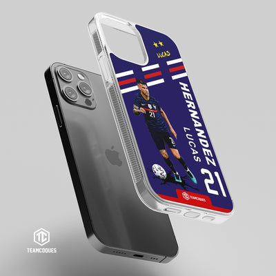 Coque joueur LUCAS HERNANDEZ EQUIPE DE FRANCE EDF - TEAMCOQUES
