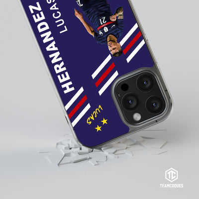 Coque joueur LUCAS HERNANDEZ EQUIPE DE FRANCE EDF - TEAMCOQUES