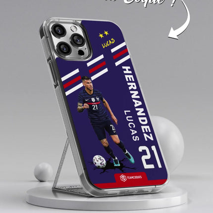 Vidéo Coque joueur LUCAS HERNANDEZ EQUIPE DE FRANCE EDF - TEAMCOQUES