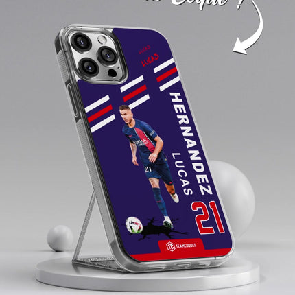 Vidéo Coque joueur LUCAS HERNANDEZ PARIS - TEAMCOQUES
