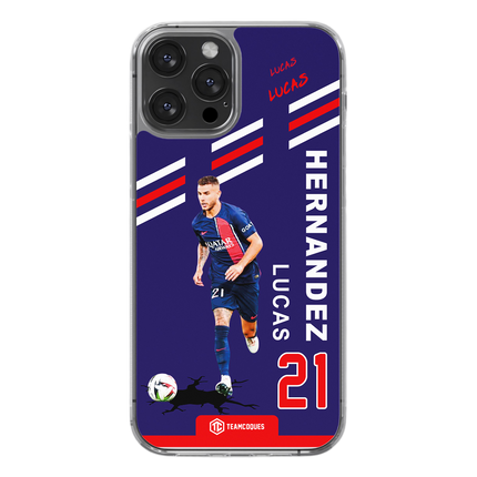 Coque joueur LUCAS HERNANDEZ PARIS - TEAMCOQUES