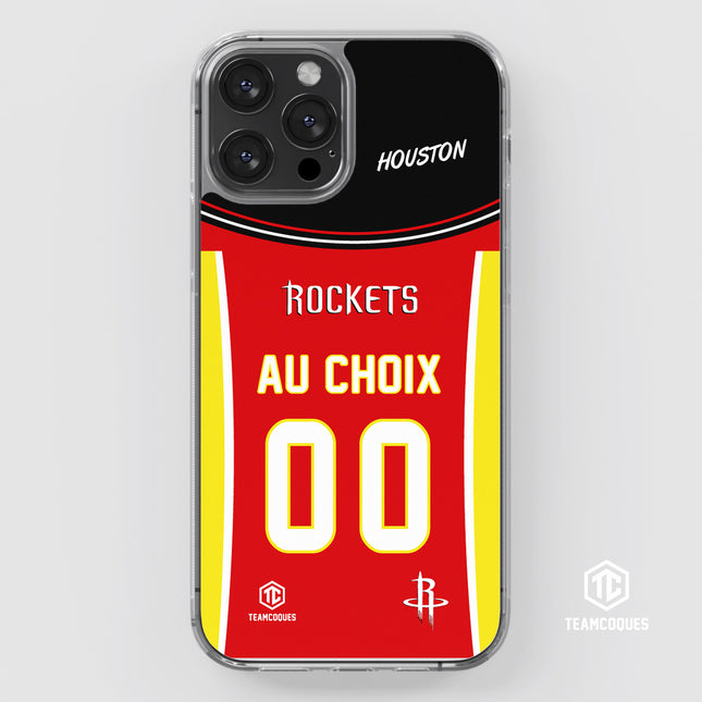 Coque basket NBA HOUSTON ROCKETS personnalisable - TEAMCOQUES