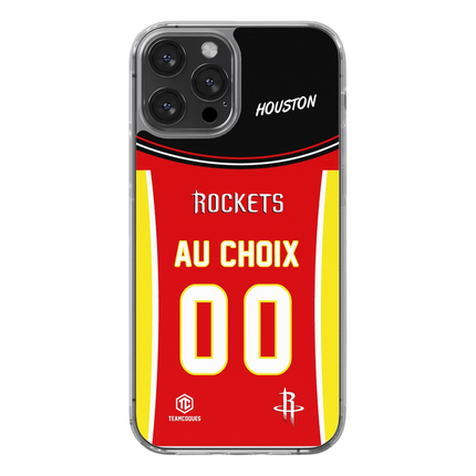 Coque basket NBA HOUSTON ROCKETS personnalisable - TEAMCOQUES