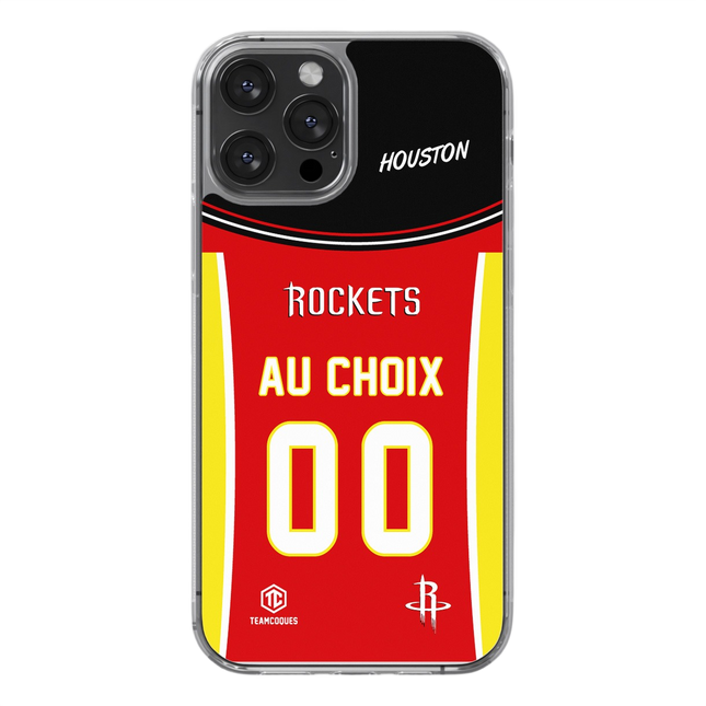 Coque basket NBA HOUSTON ROCKETS personnalisable - TEAMCOQUES
