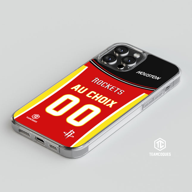 Coque basket NBA HOUSTON ROCKETS personnalisable - TEAMCOQUES