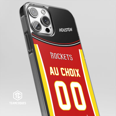 Coque basket NBA HOUSTON ROCKETS personnalisable - TEAMCOQUES