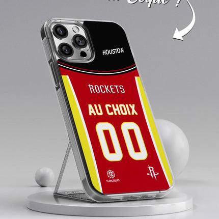Vidéo Coque basket NBA HOUSTON ROCKETS personnalisable - TEAMCOQUES