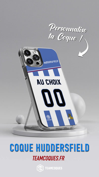 Vidéo Coque foot HUDDERSFIELD personnalisable - TEAMCOQUES