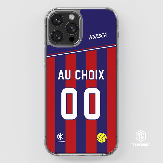 Coque foot HUESCA personnalisable - TEAMCOQUES