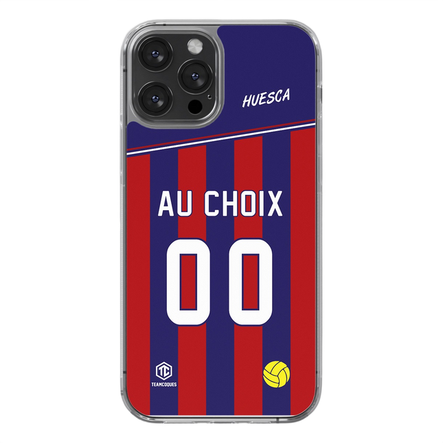 Coque foot HUESCA personnalisable - TEAMCOQUES
