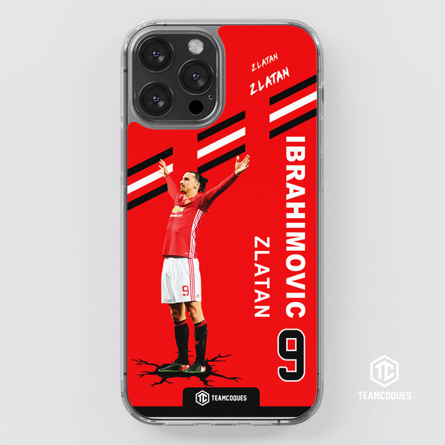 Coque joueur ZLATAN IBRAHIMOVIC MANCHESTER UNITED - TEAMCOQUES