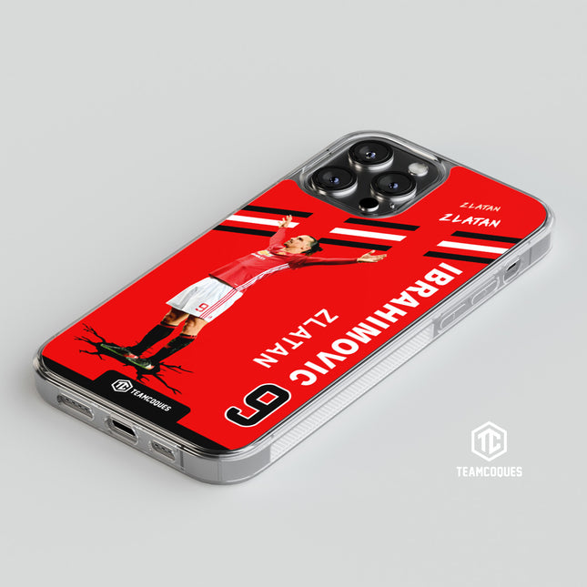 Coque joueur ZLATAN IBRAHIMOVIC MANCHESTER UNITED - TEAMCOQUES