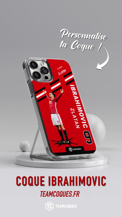Vidéo Coque joueur ZLATAN IBRAHIMOVIC MANCHESTER UNITED - TEAMCOQUES