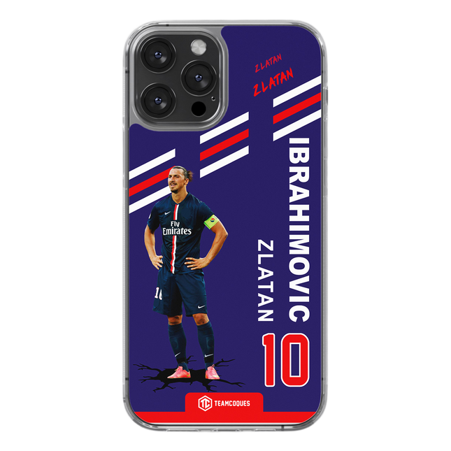 Coque joueur ZLATAN IBRAHIMOVIC PARIS - TEAMCOQUES