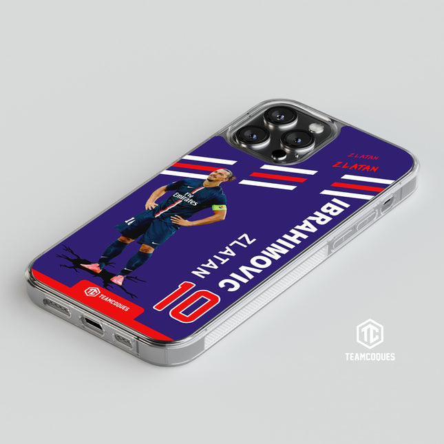 Coque joueur ZLATAN IBRAHIMOVIC PARIS - TEAMCOQUES