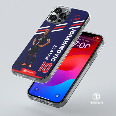 Coque joueur ZLATAN IBRAHIMOVIC PARIS PSG - TEAMCOQUES
