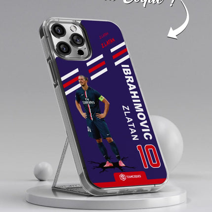 Vidéo Coque joueur ZLATAN IBRAHIMOVIC PARIS - TEAMCOQUES