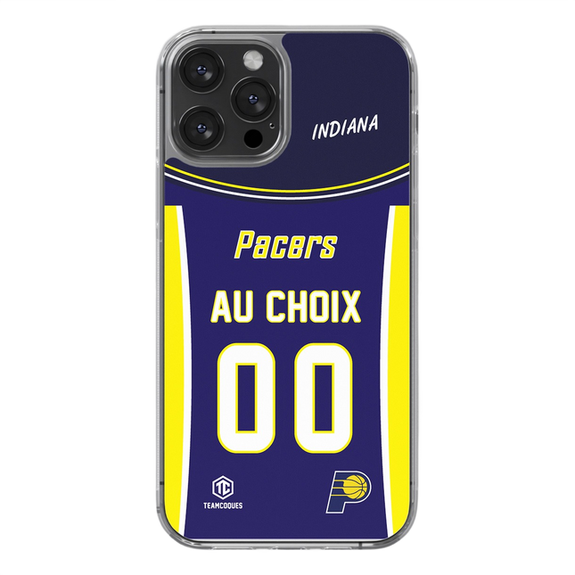 Coque basket NBA INDIANA PACERS personnalisable - TEAMCOQUES