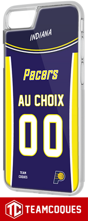 Coque basket NBA INDIANA PACERS personnalisable - TEAMCOQUES