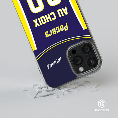 Coque basket NBA INDIANA PACERS personnalisable - TEAMCOQUES