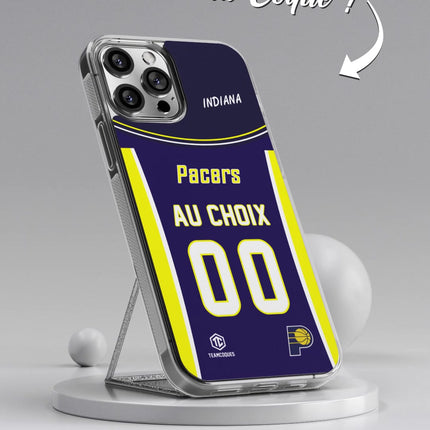 Vidéo Coque basket NBA INDIANA PACERS personnalisable - TEAMCOQUES
