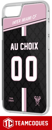 Coque foot INTER MIAMI CF Exterieur - flocage 100% personnalisable - iPhone smartphone - TEAMCOQUES