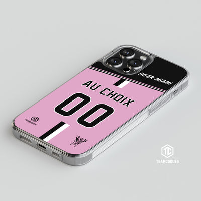 Coque foot INTER MIAMI CF Domicile personnalisable - TEAMCOQUES