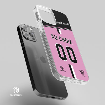 Coque foot INTER MIAMI CF Domicile personnalisable - TEAMCOQUES