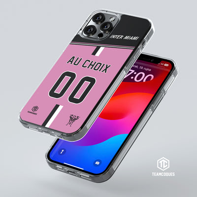 Coque foot INTER MIAMI CF Domicile personnalisable - TEAMCOQUES