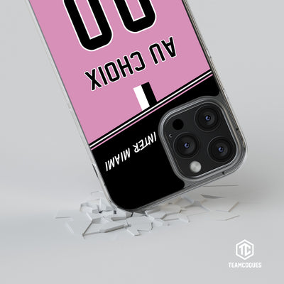 Coque foot INTER MIAMI CF Domicile personnalisable - TEAMCOQUES