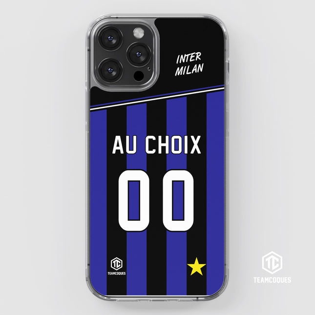 Coque foot INTER MILAN personnalisable - TEAMCOQUES