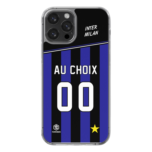 Coque foot INTER MILAN personnalisable - TEAMCOQUES