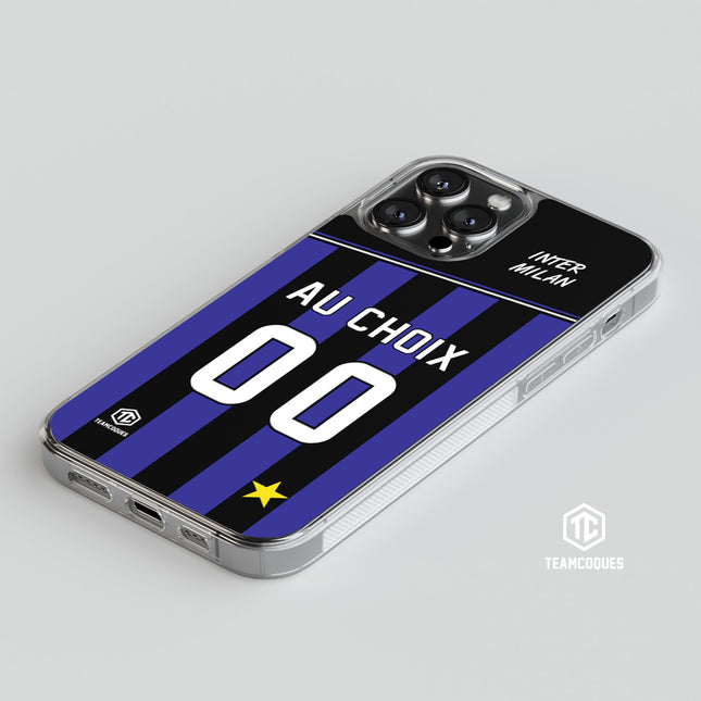 Coque foot INTER MILAN personnalisable - TEAMCOQUES