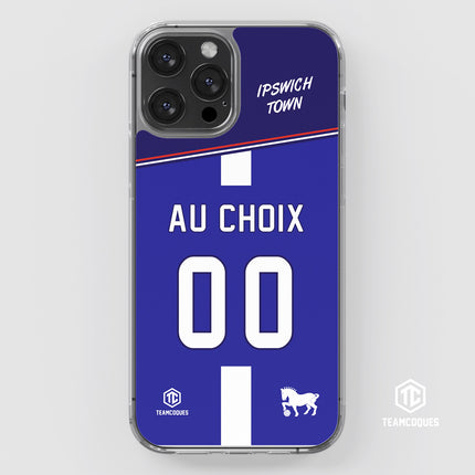 Coque foot IPSWICH TOWN personnalisable - TEAMCOQUES