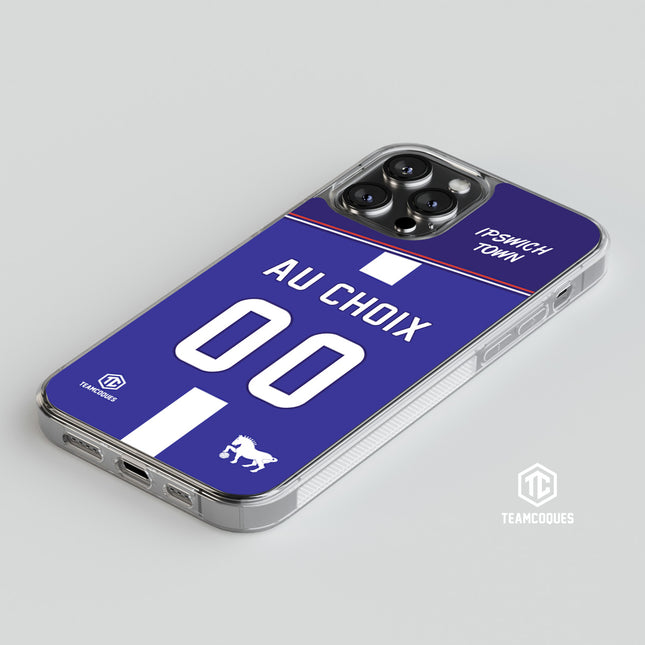 Coque foot IPSWICH TOWN personnalisable - TEAMCOQUES