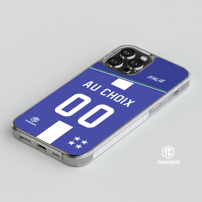 Coque foot ITALIE personnalisable - TEAMCOQUES