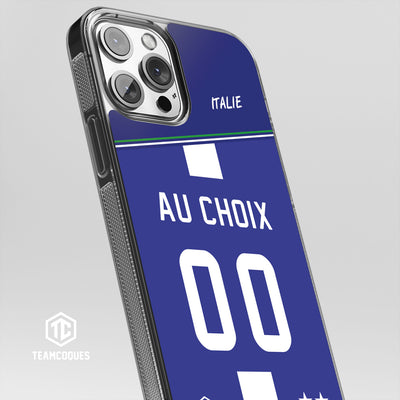 Coque foot ITALIE personnalisable - TEAMCOQUES