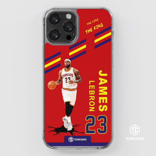 Coque joueur LEBRON JAMES CAVALIERS CAVS CLEVELAND NBA - TEAMCOQUES