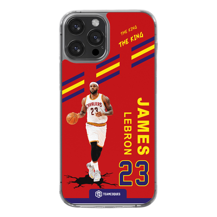 Coque joueur LEBRON JAMES CAVALIERS CAVS CLEVELAND NBA - TEAMCOQUES
