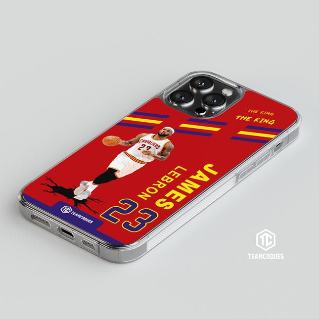 Coque joueur LEBRON JAMES CAVALIERS CAVS CLEVELAND NBA - TEAMCOQUES