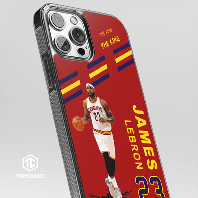Coque joueur LEBRON JAMES CAVALIERS CAVS CLEVELAND NBA - TEAMCOQUES